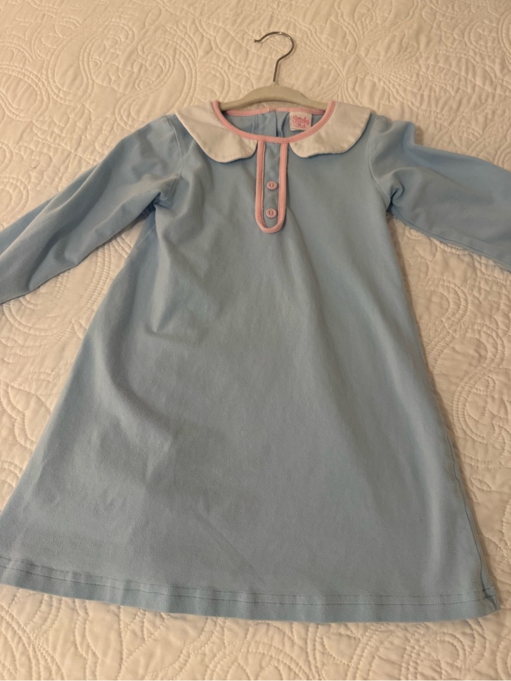 Stitchy Fish Girls 4T Longsleeve Dress Sleeve